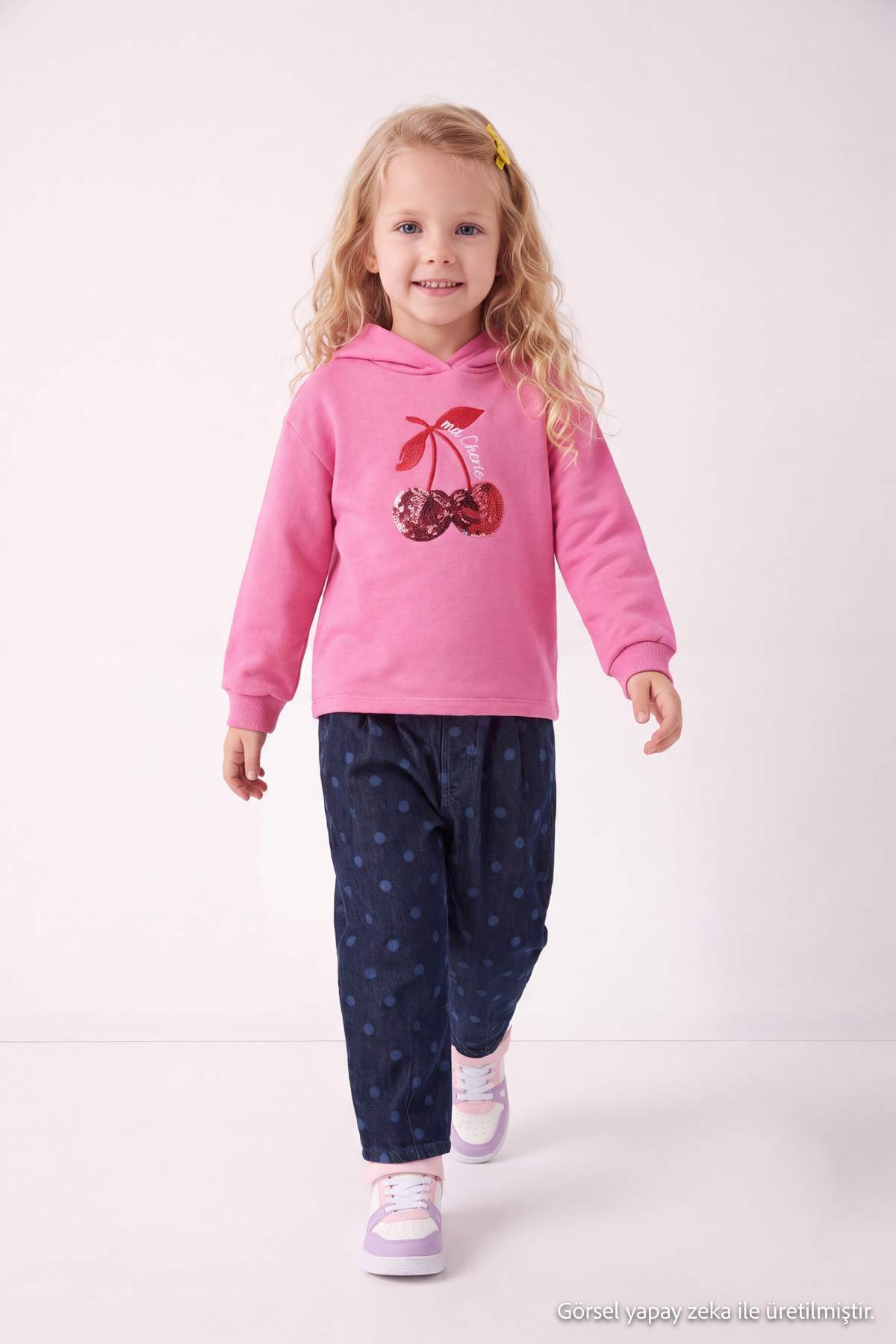 Girls' Dark Blue Jeans