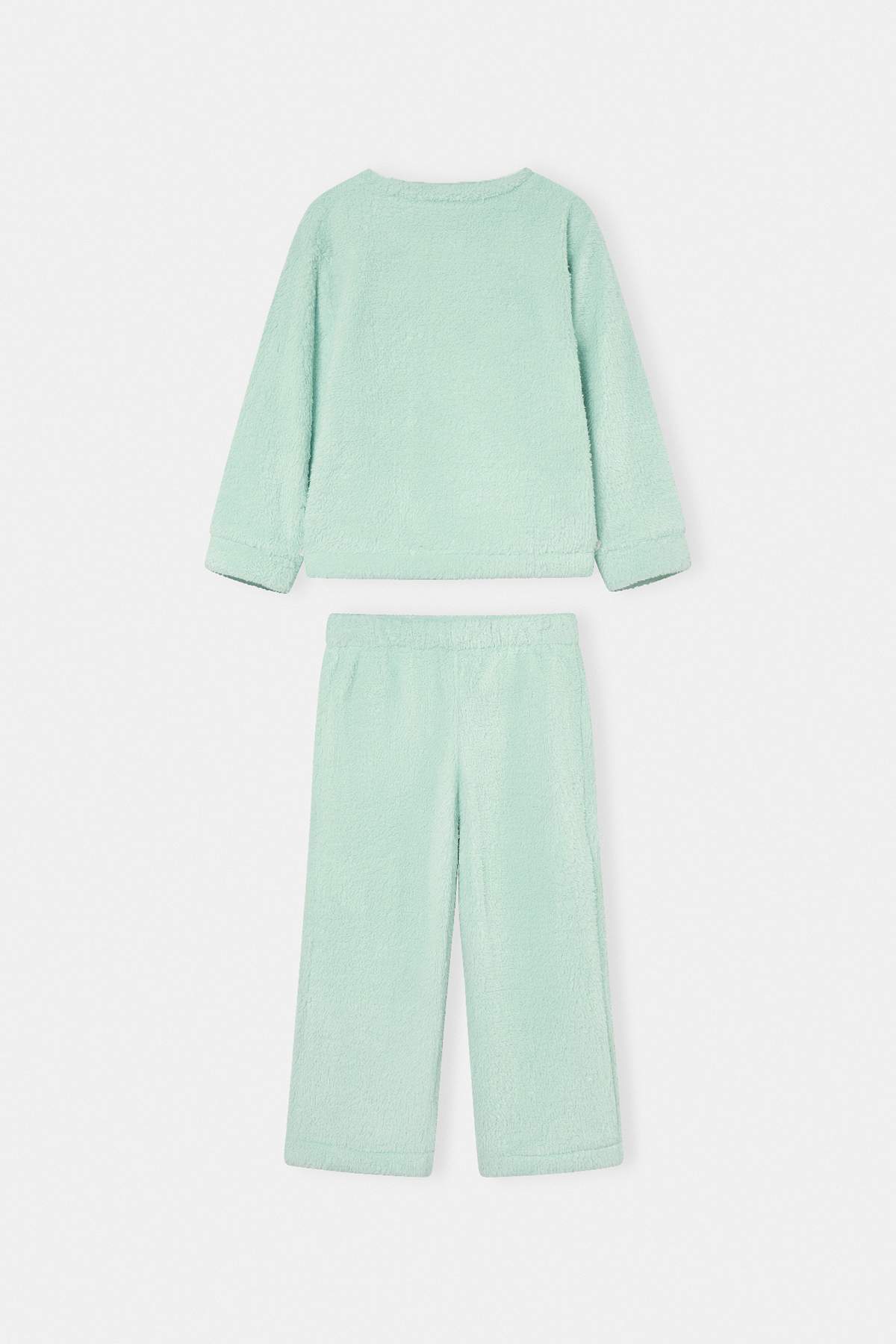 Girls' Mint Plush Bunny Pyjama Set