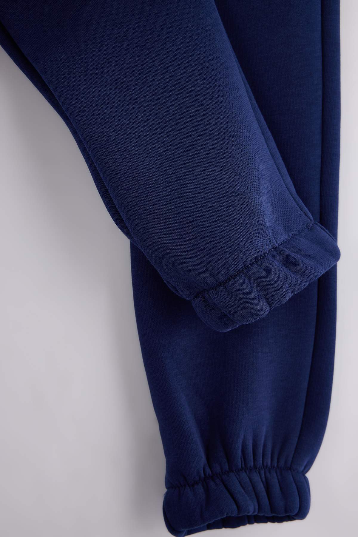 Boys' Navy Fleece-Lined Two-Piece Set