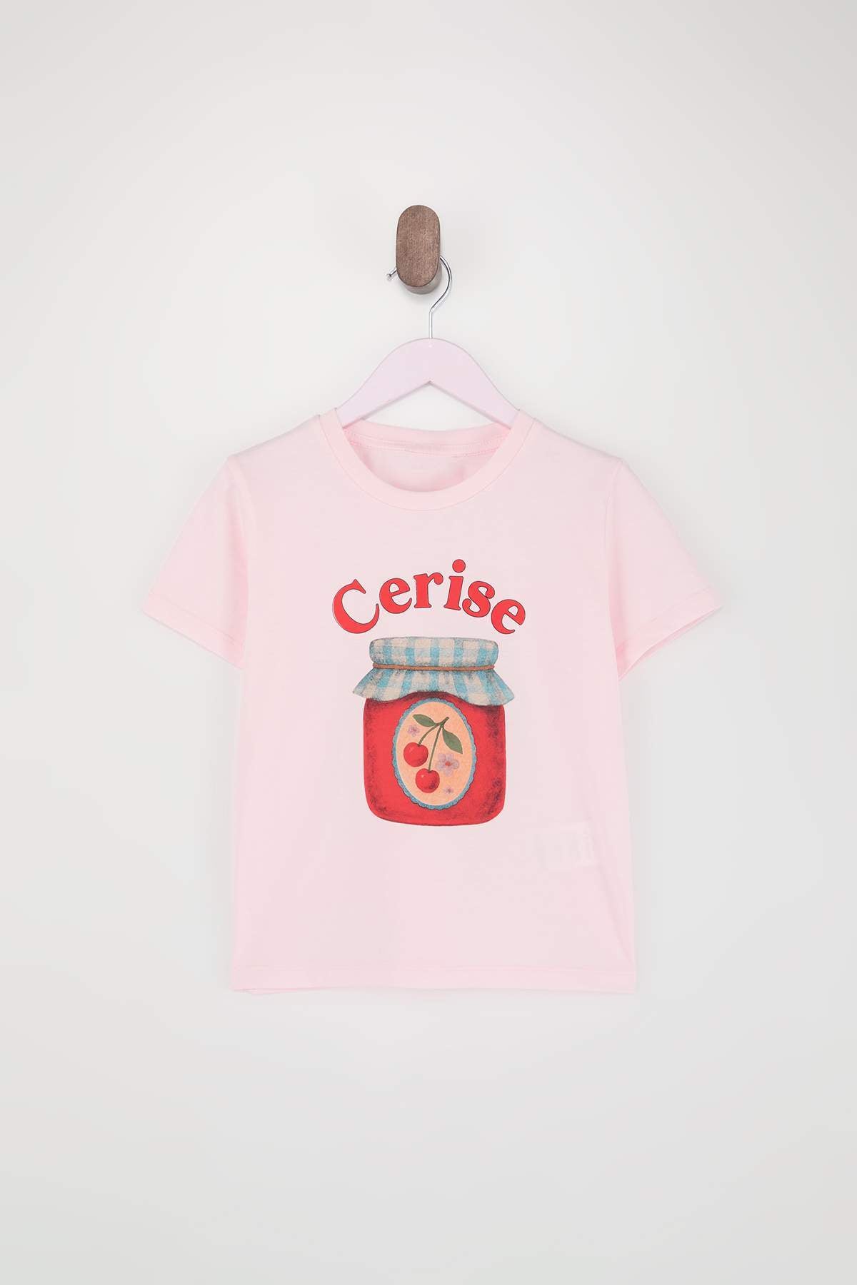 Girls' Yellow & Pink Printed T-Shirt 2-Pack