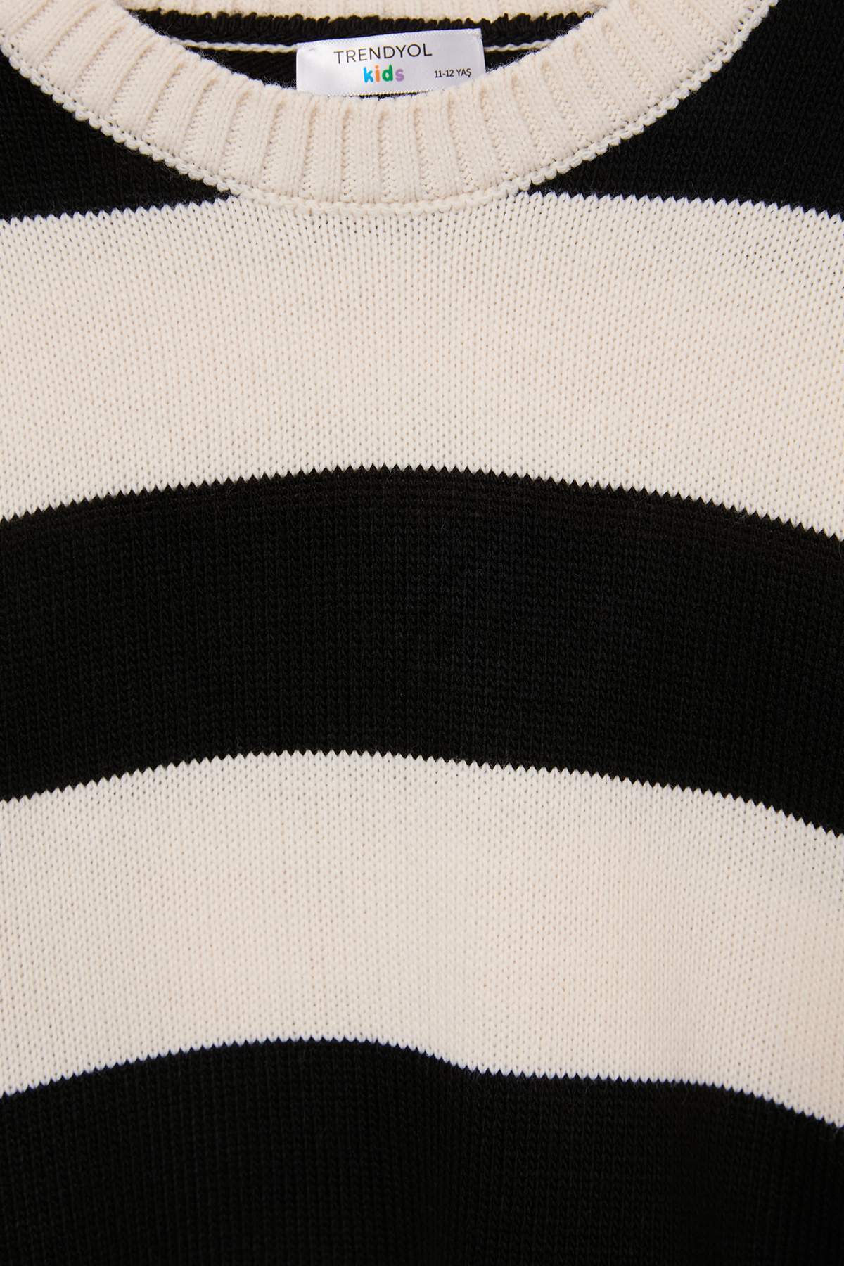 Boys' Striped Crew-Neck Knit Jumper