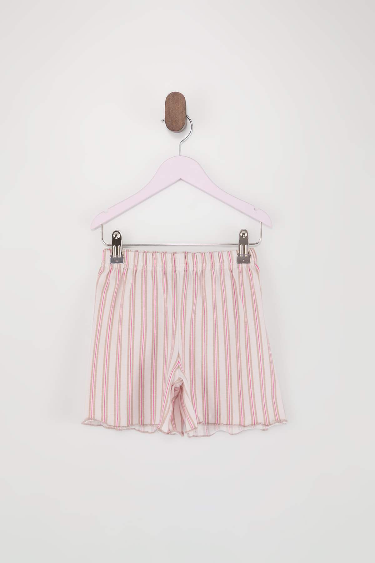 Girls' Strawberry-Print Pyjama Set
