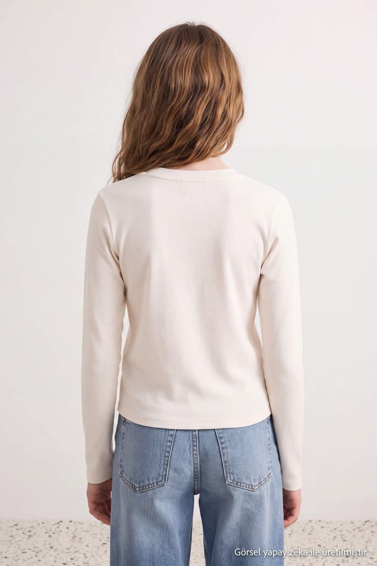Girls' Soft Stretch Mini Me Crew-Neck T-Shirt