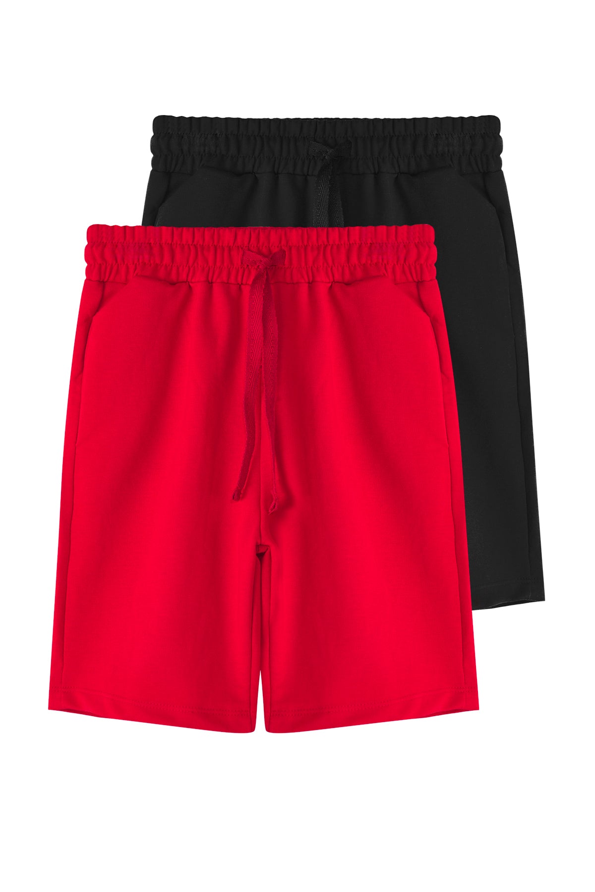 Boys' Basic Cotton Shorts 2-Pack