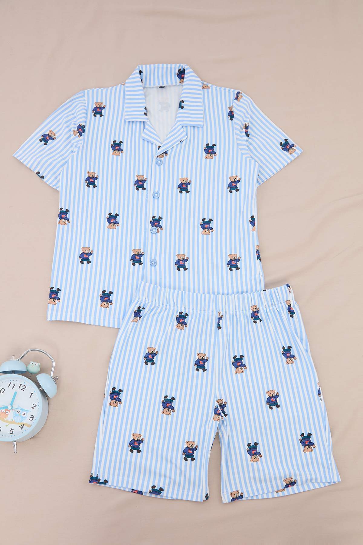 Boys' Blue Pyjama Set