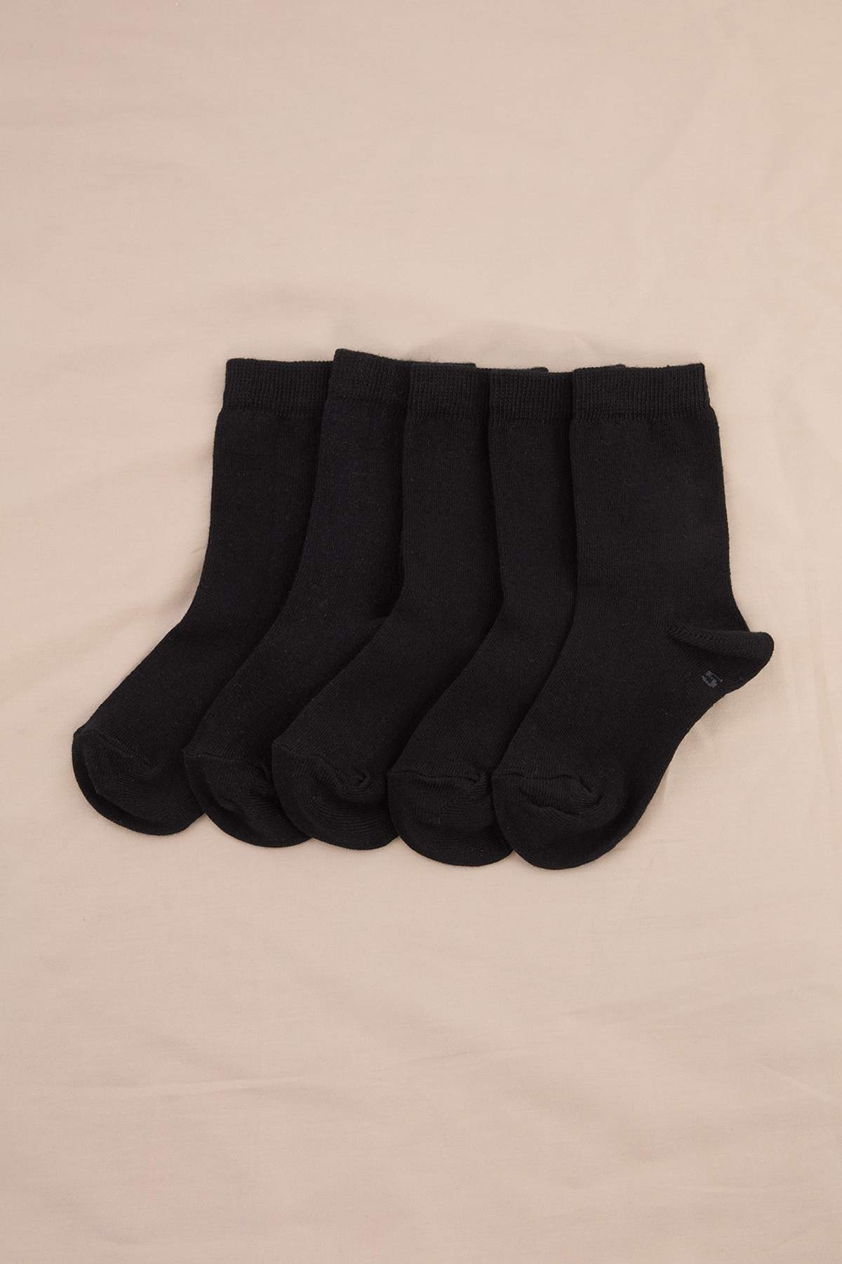 Boys' Stripe-Detail Socks 5-Pack