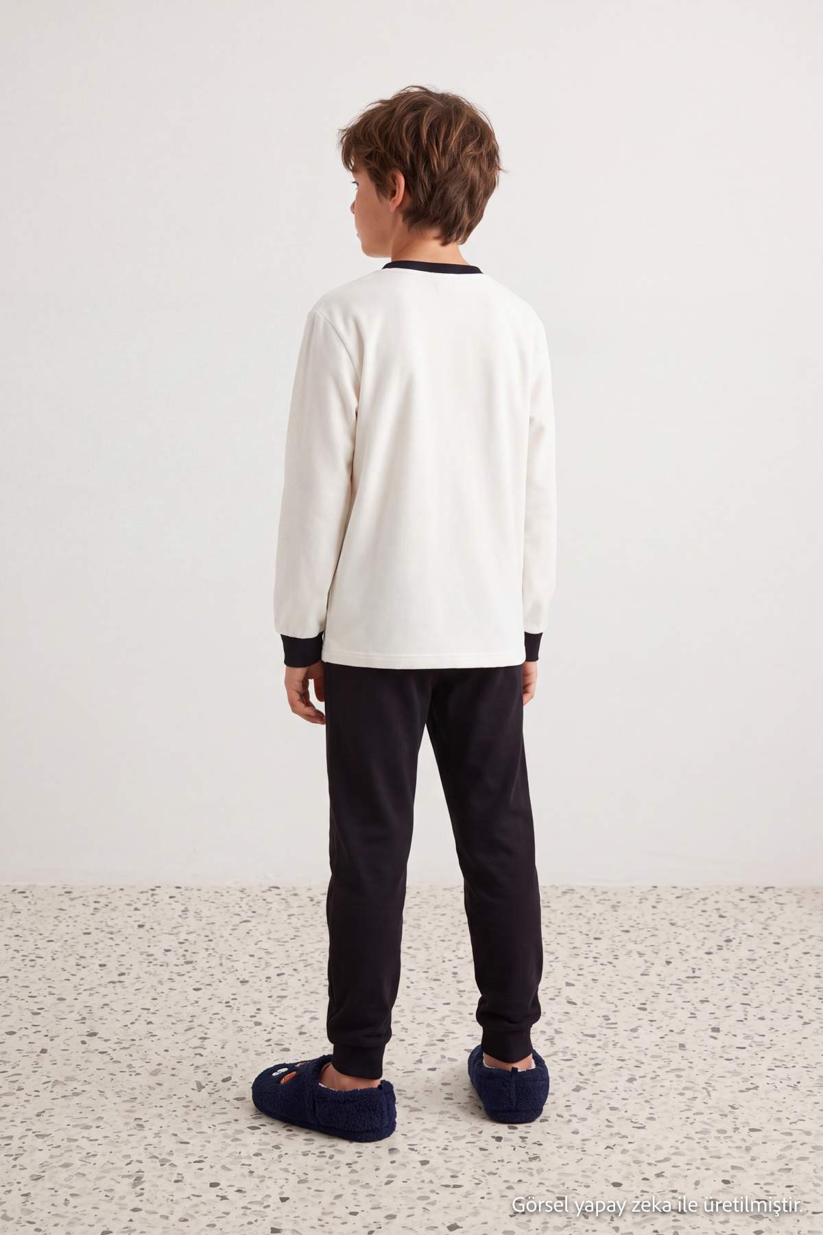 Boys' Ecru Pyjama Set