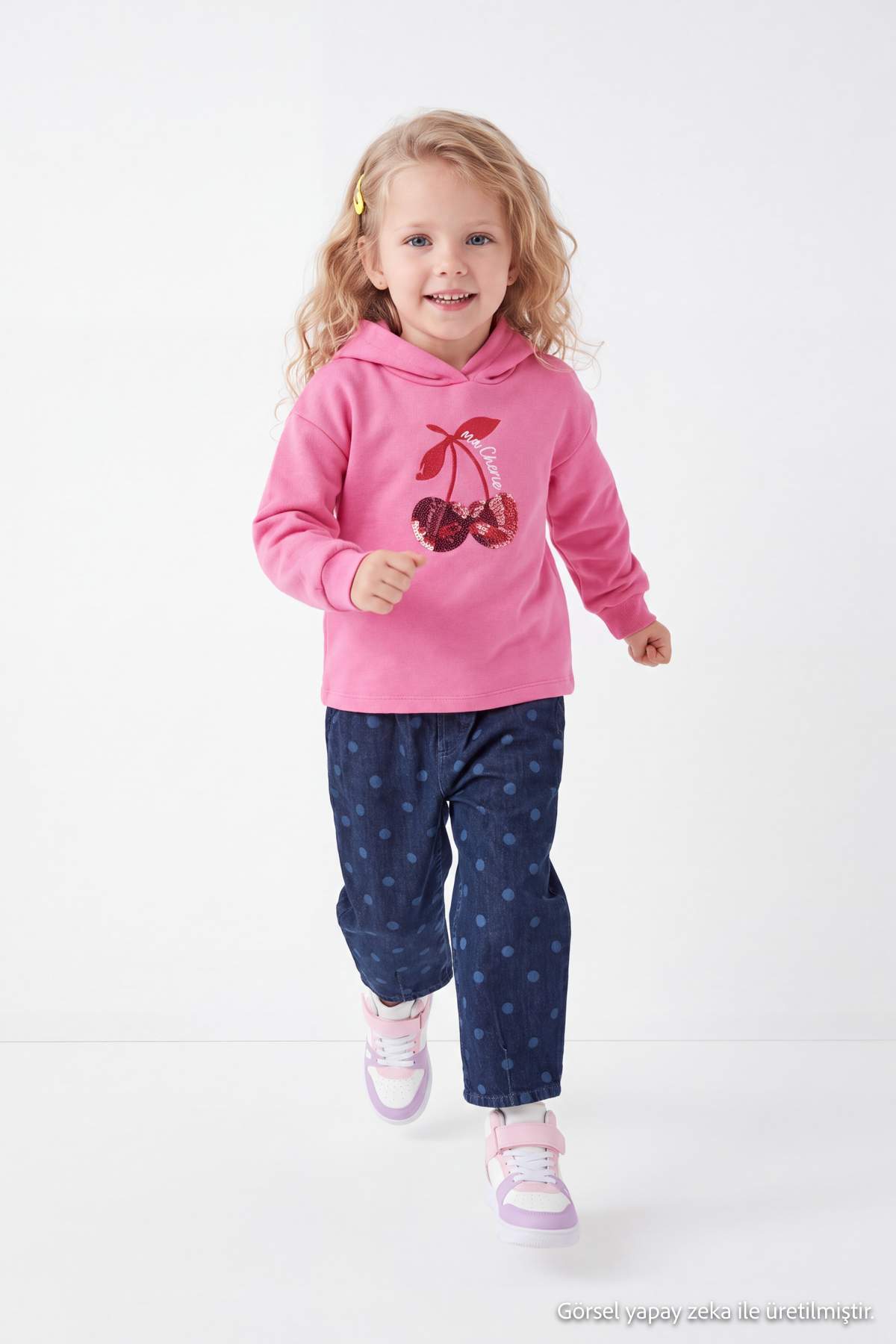 Girls' Dark Blue Jeans