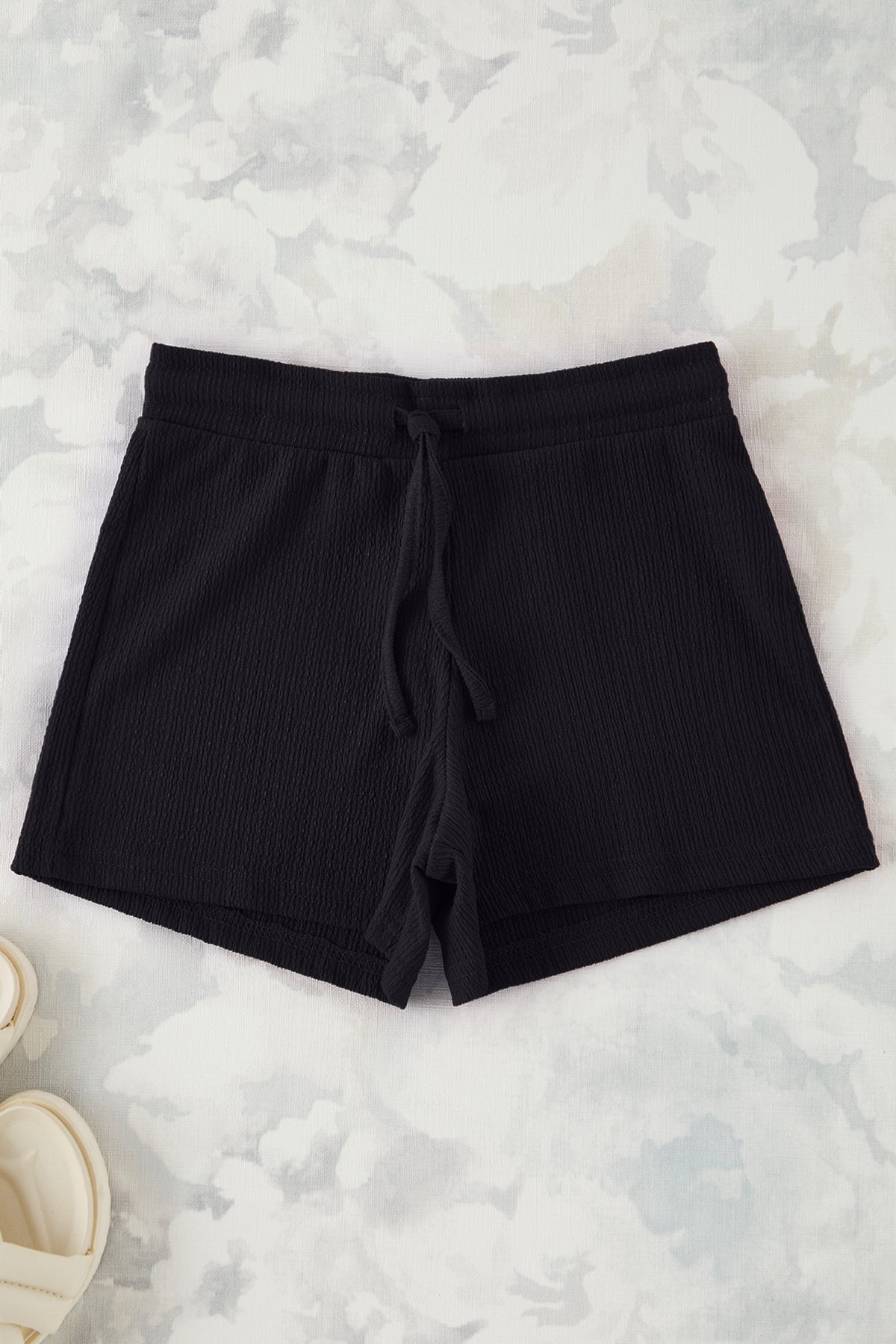 Girls' Textured Knit Shorts