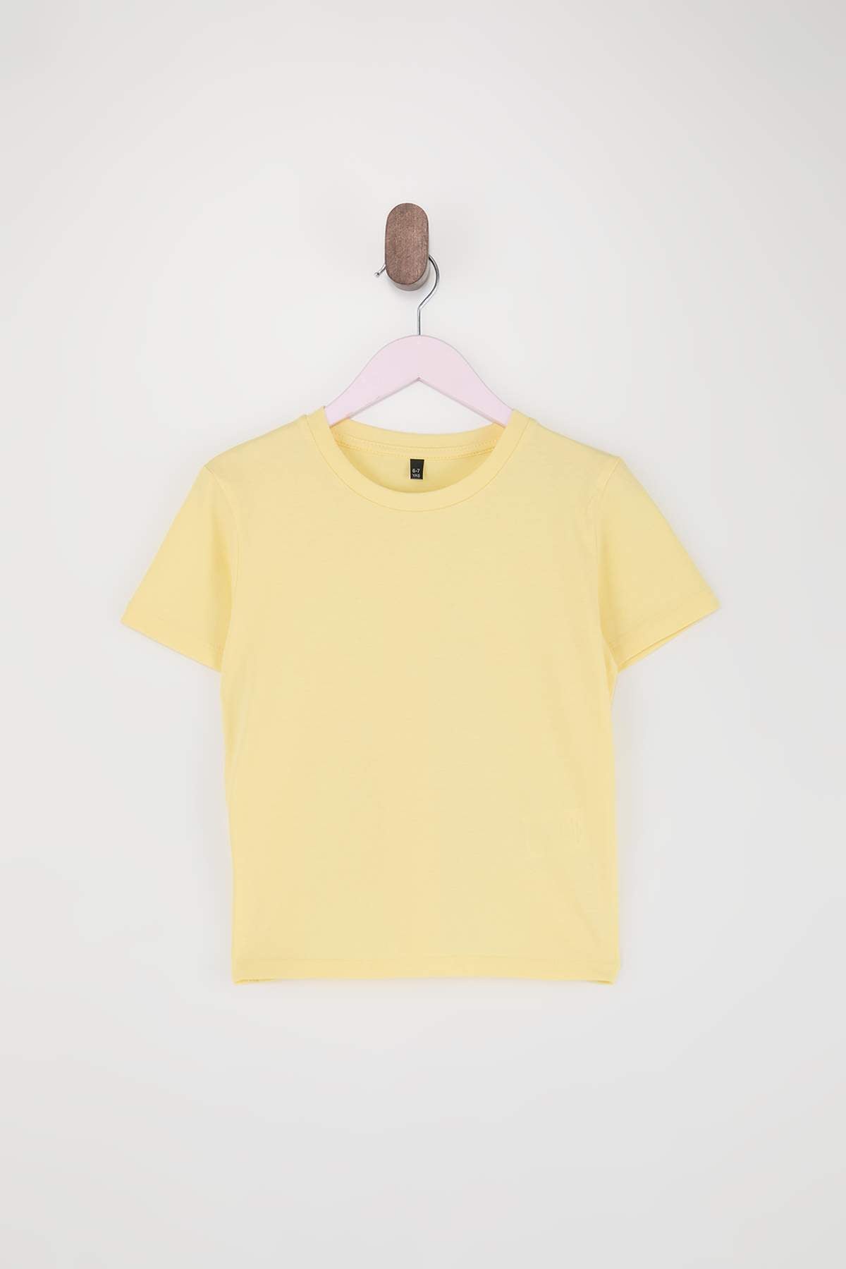 Girls' Yellow & Pink Printed T-Shirt 2-Pack