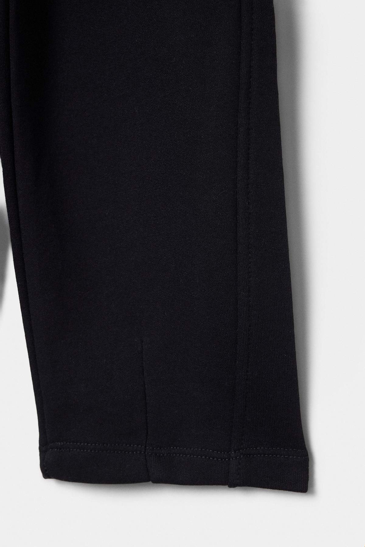 Boys' Black Wide-Leg Joggers