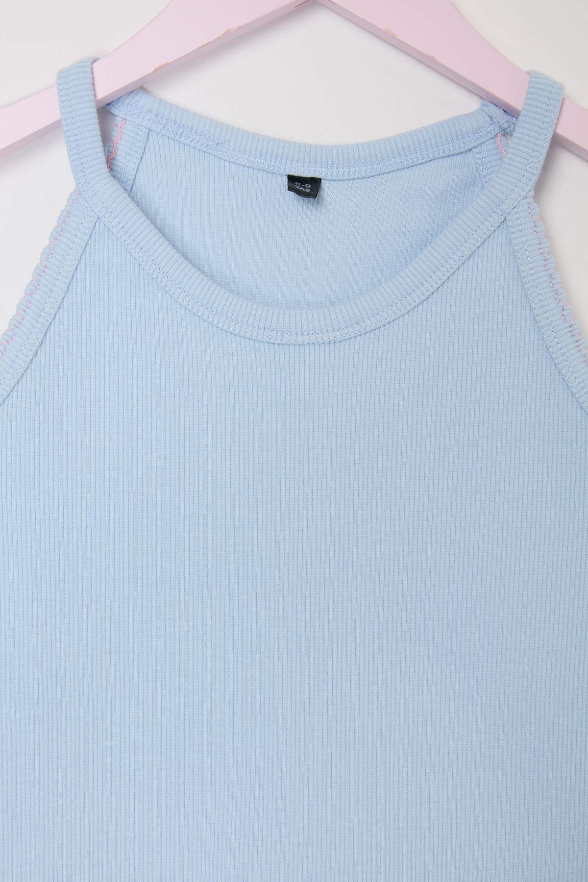 Girls' Blue & Lilac Vest 2-Pack