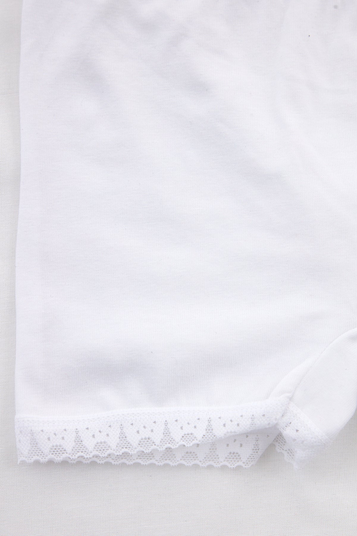 Girls' White Vest & Shorts Underwear 12-Piece Set