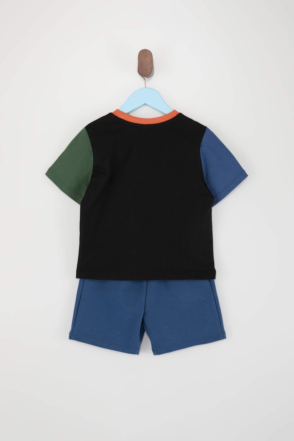 Boys' Ecru Plain Two-Piece Set