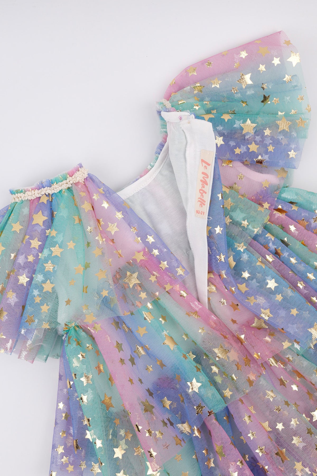 Girls' Multicolour Tutu Mini Dress