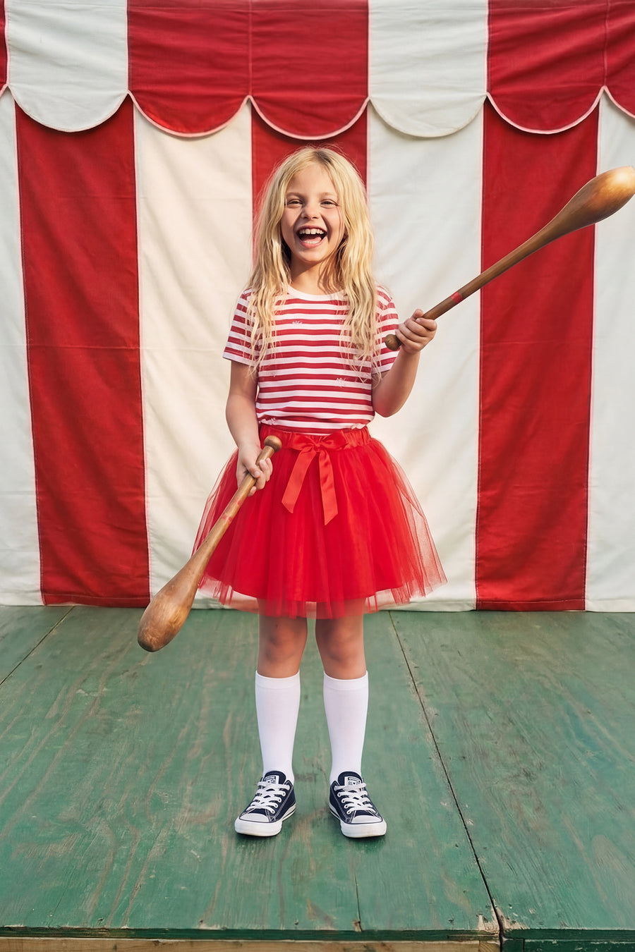 Girls' Ribbon Tutu Skirt