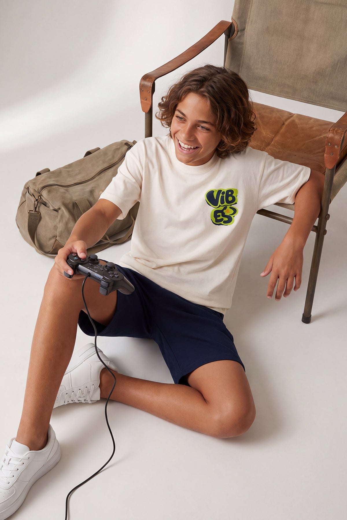 Boys' Stone Printed T-Shirt & Shorts Set