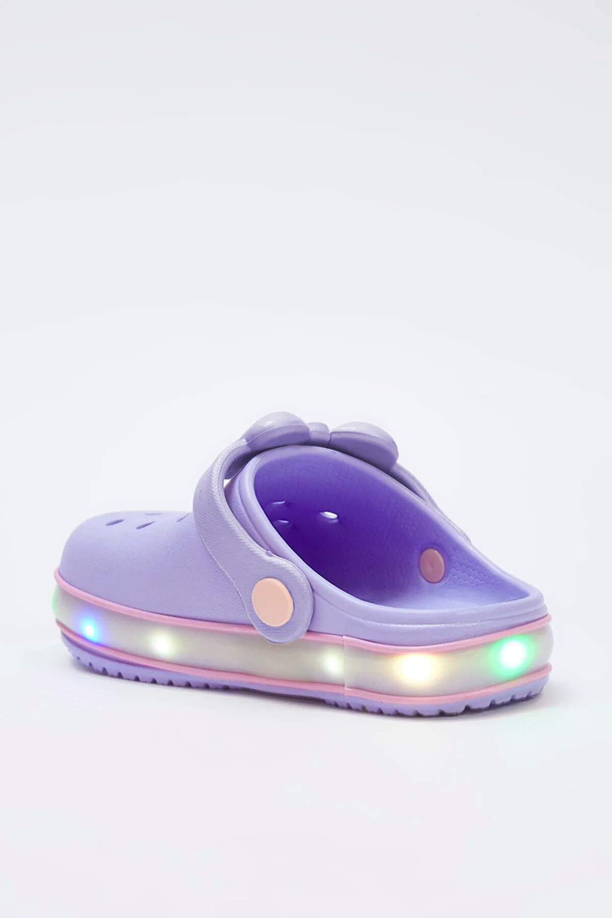 Girls' Light-Up Bow Lightweight EVA Sandals