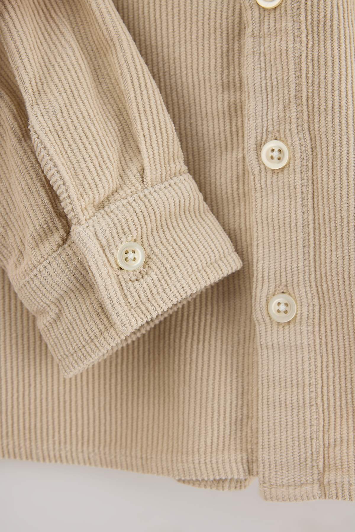 Boys' Stone Corduroy Long Shirt