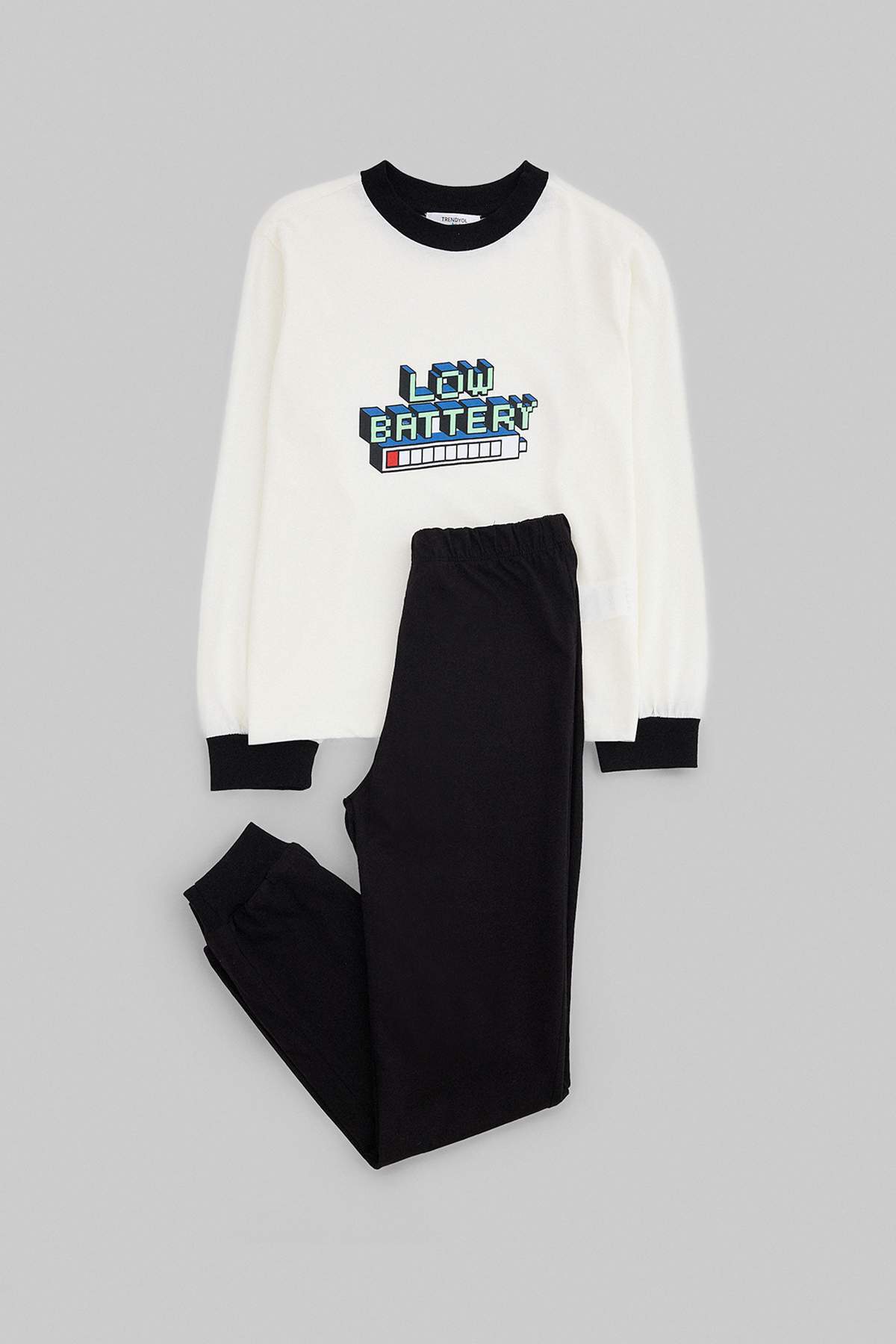 Boys' Ecru Pyjama Set