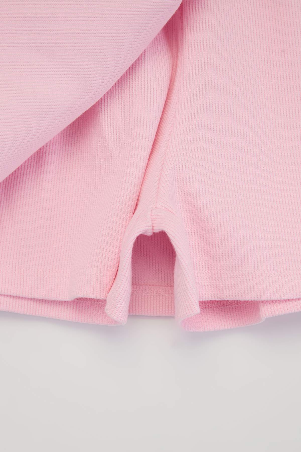 Girls' Pink Sleeveless Top & Skort Set