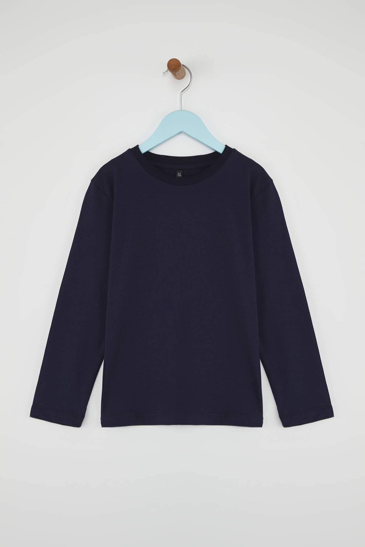 Boys' Navy, Green & Ecru 3-Pack Basic Cotton T-Shirts