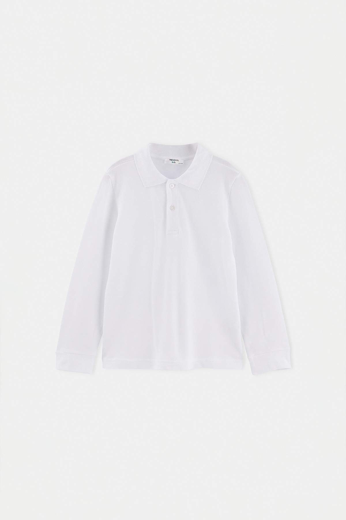 Kids' White Plain T-Shirt