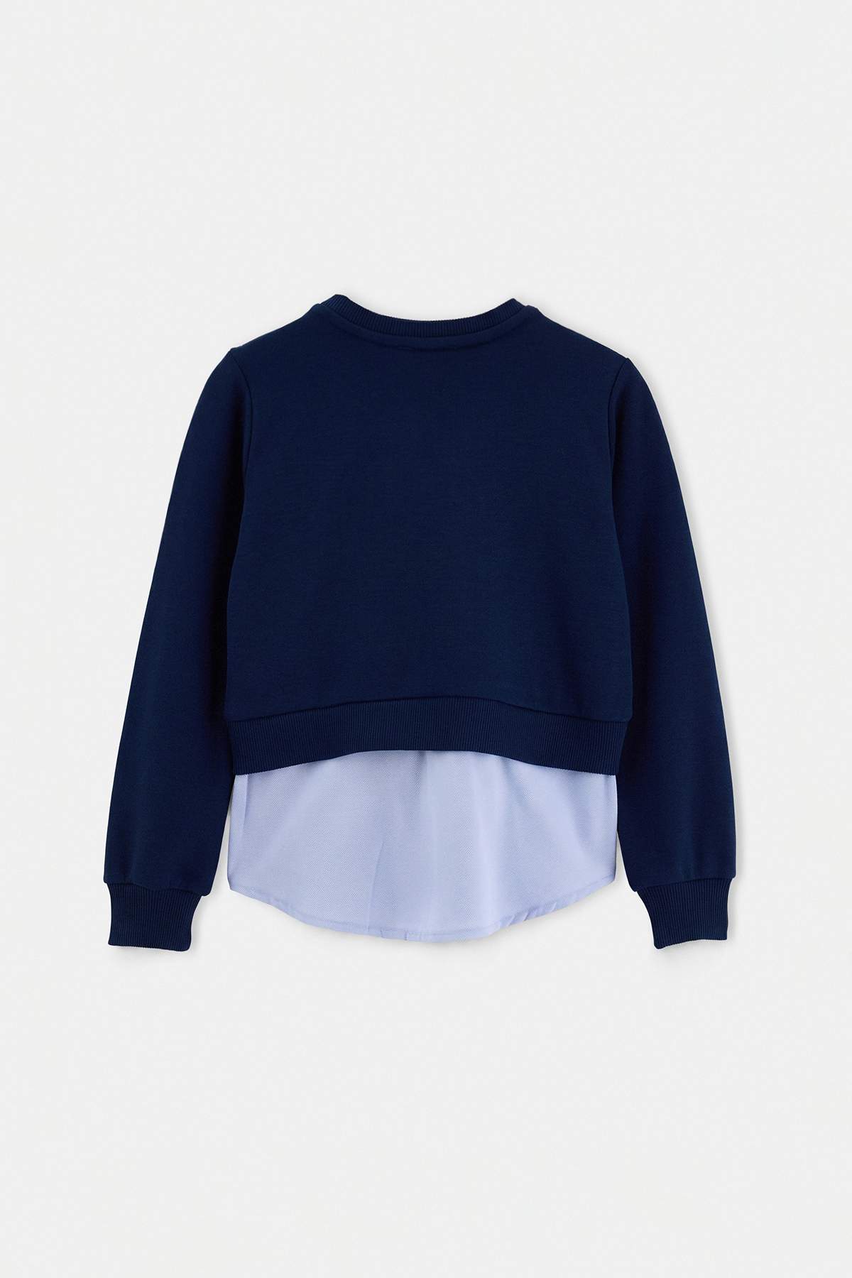 Girls' Navy Sweatshirt