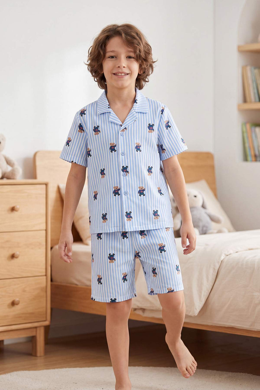 Boys' Blue Pyjama Set