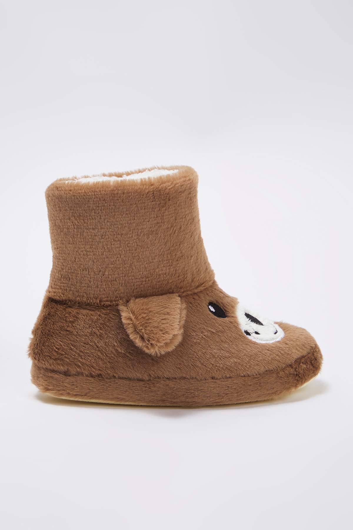 Boys' Brown Slipper Boots