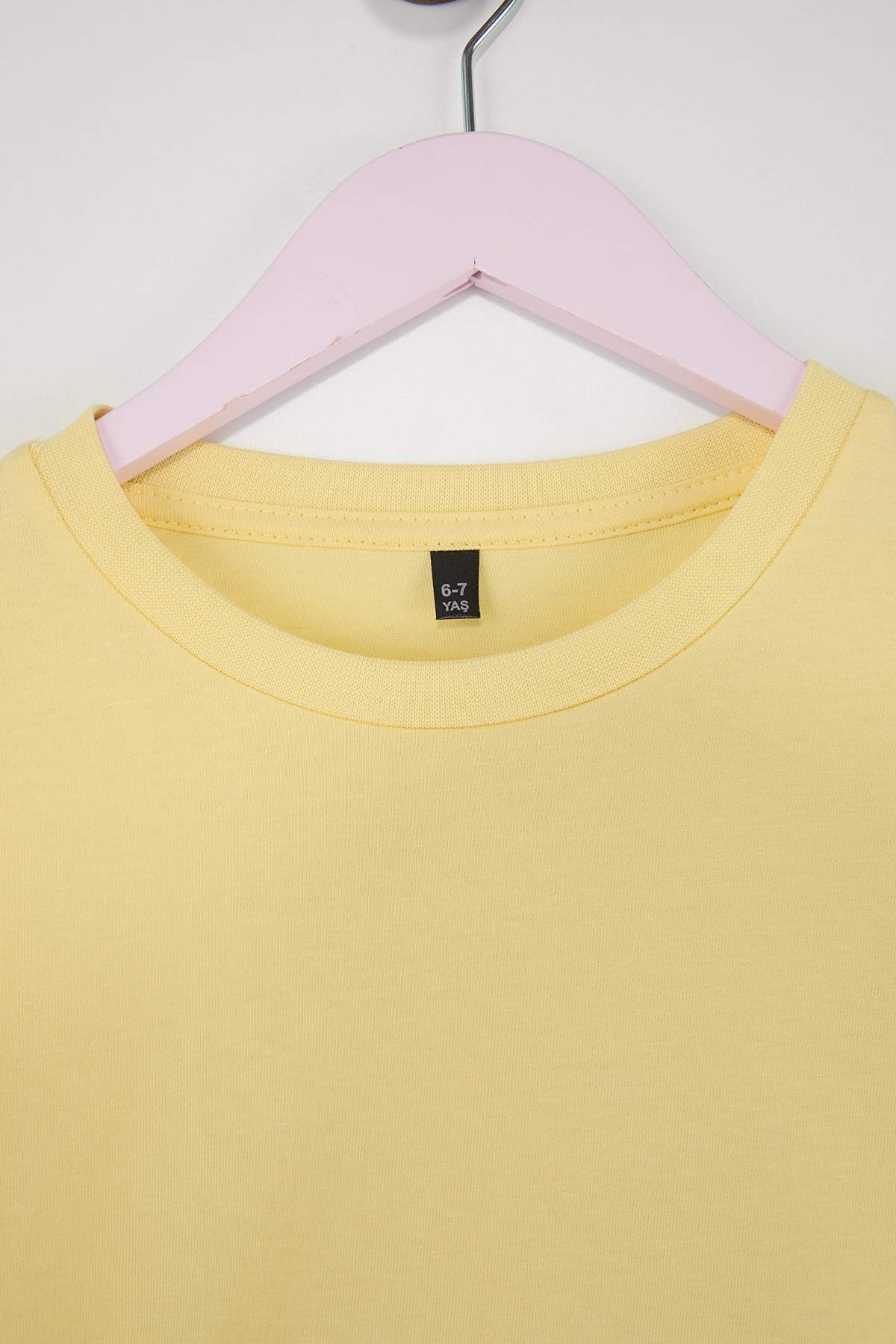 Girls' Yellow & Pink Printed T-Shirt 2-Pack