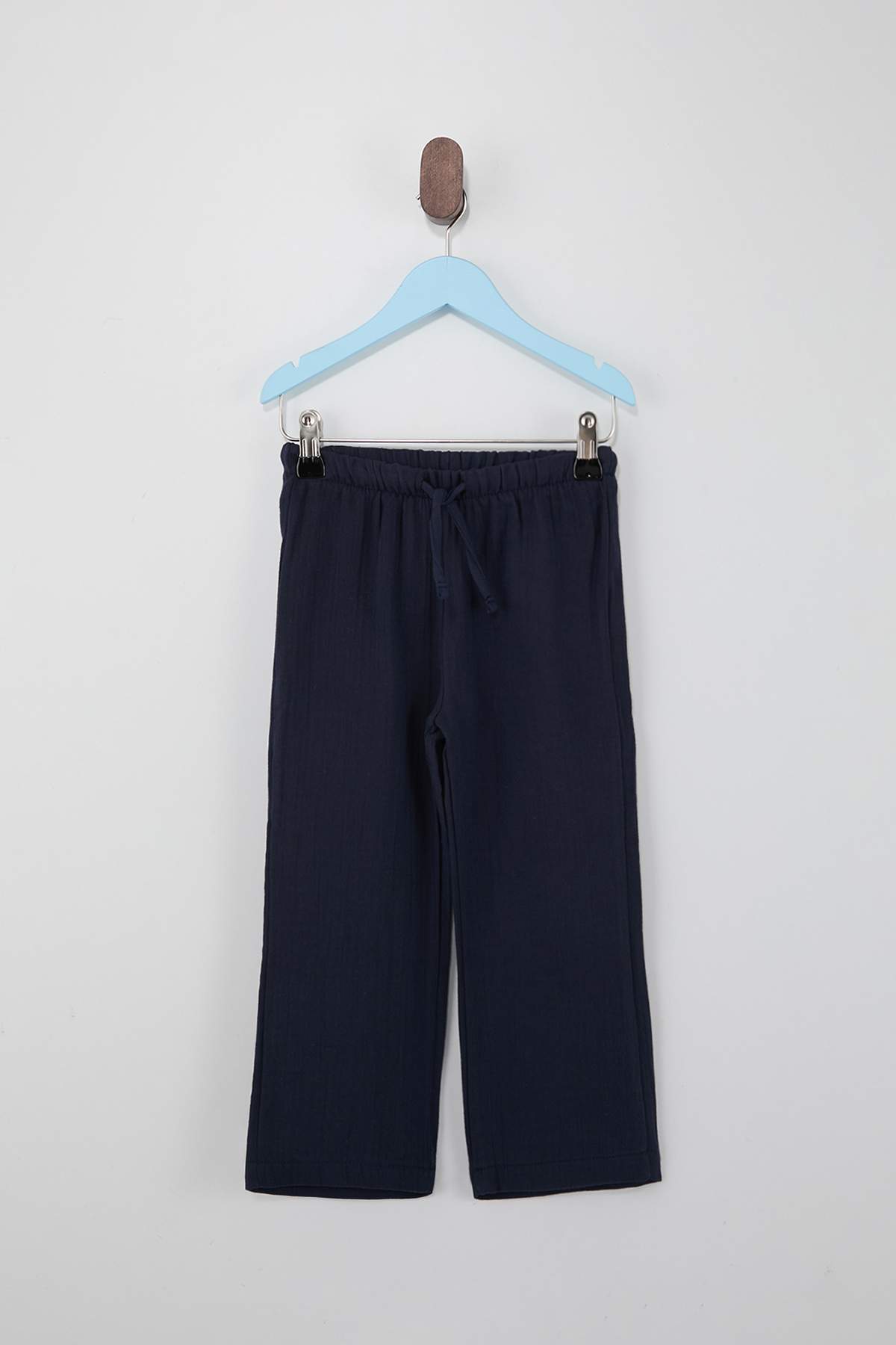 Boys' Blue Striped Shirt & Trousers Set