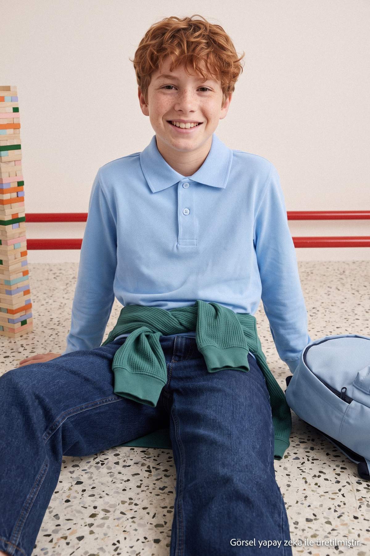 Kids' White Plain T-Shirt