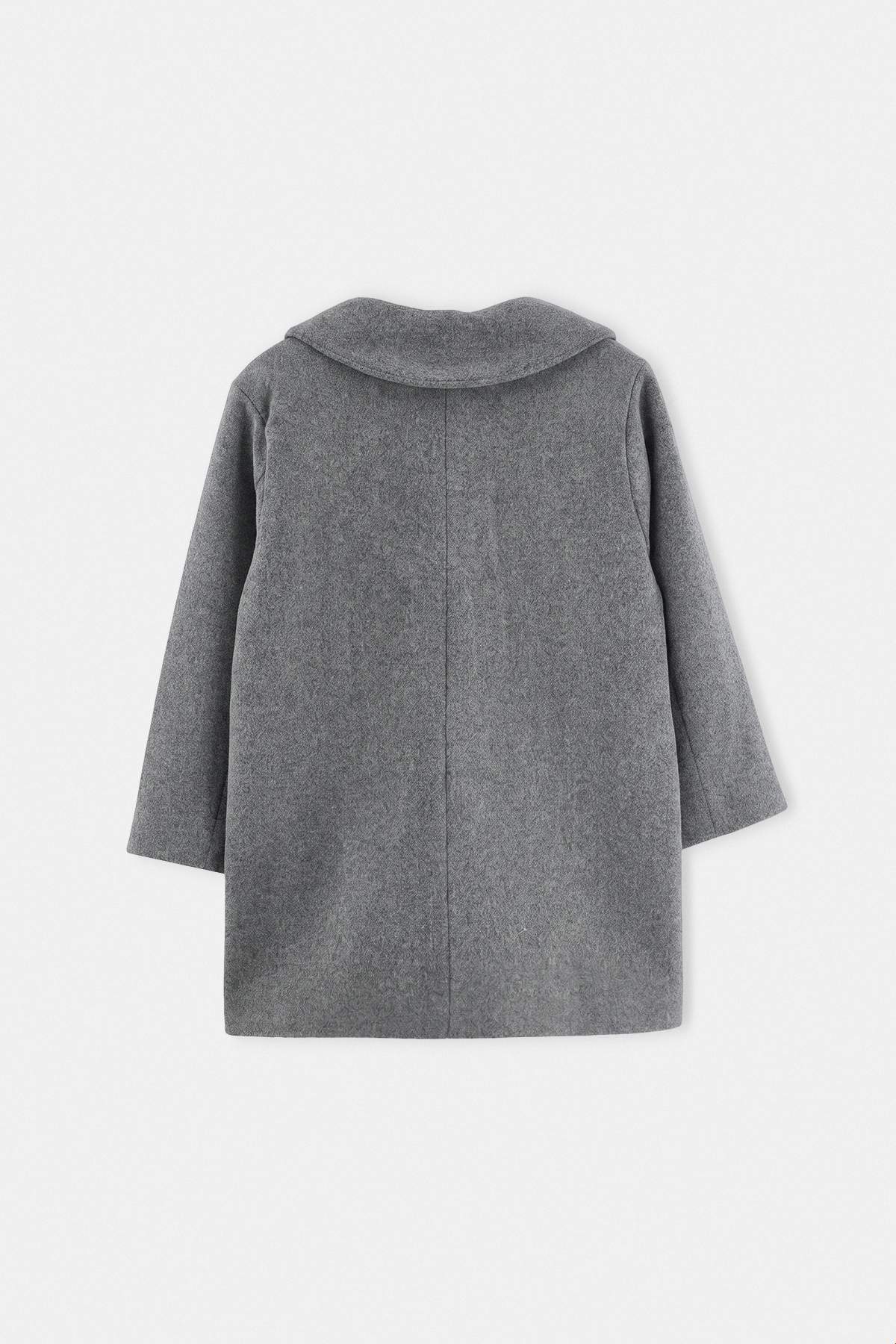 Girls' Classic Button Coat