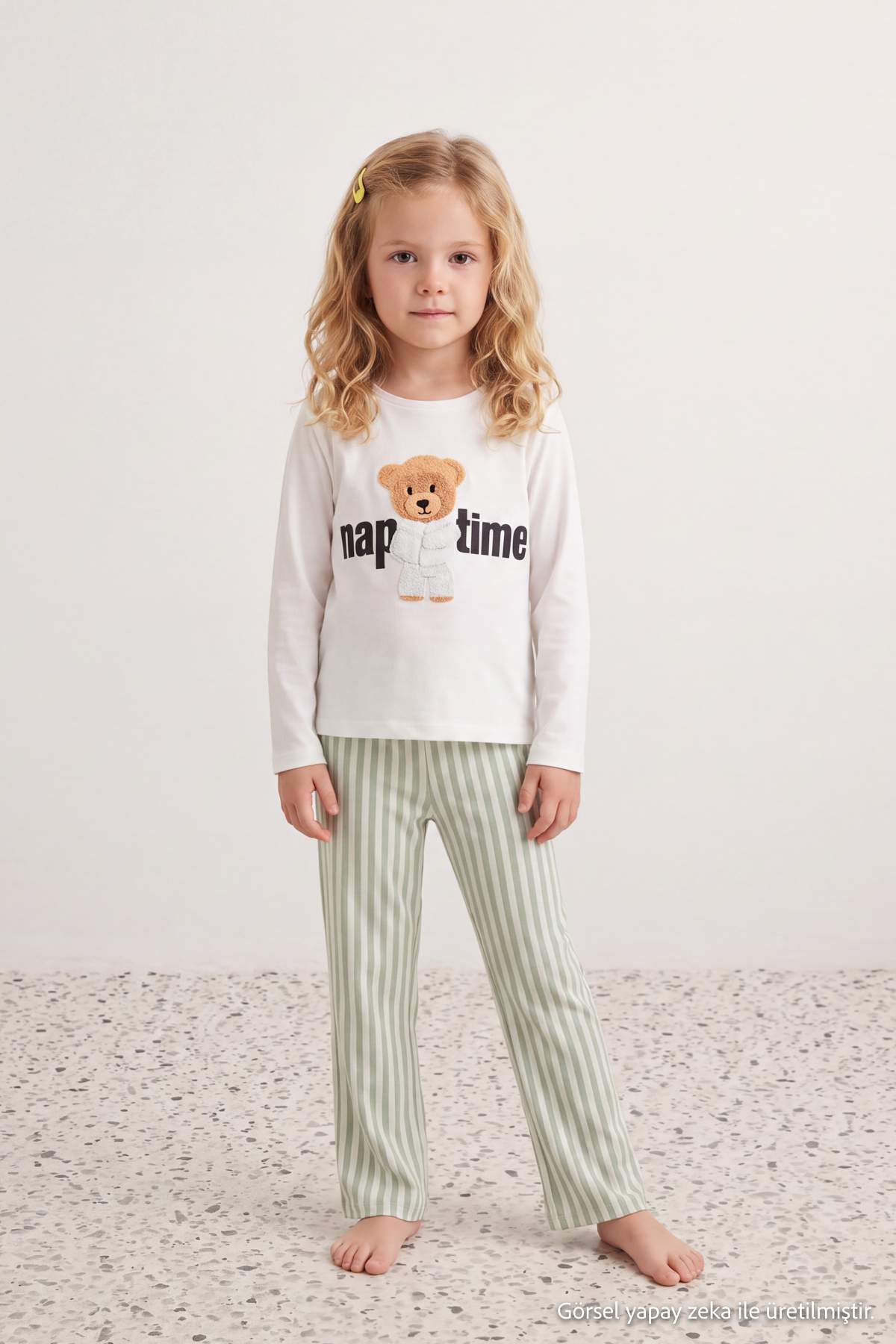 Kids' Printed Cotton Pyjama Set