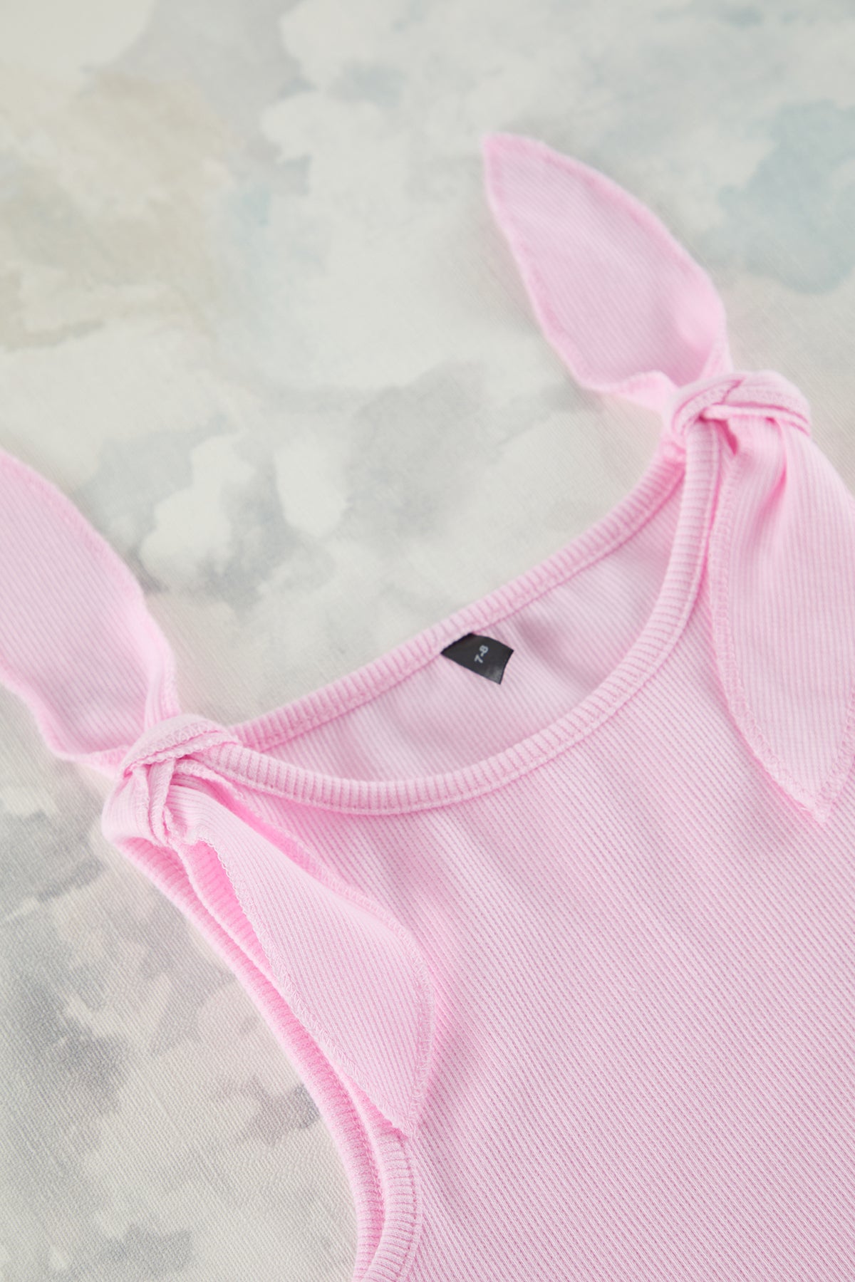 Girls' Tie-Strap Vest & Shorts Set