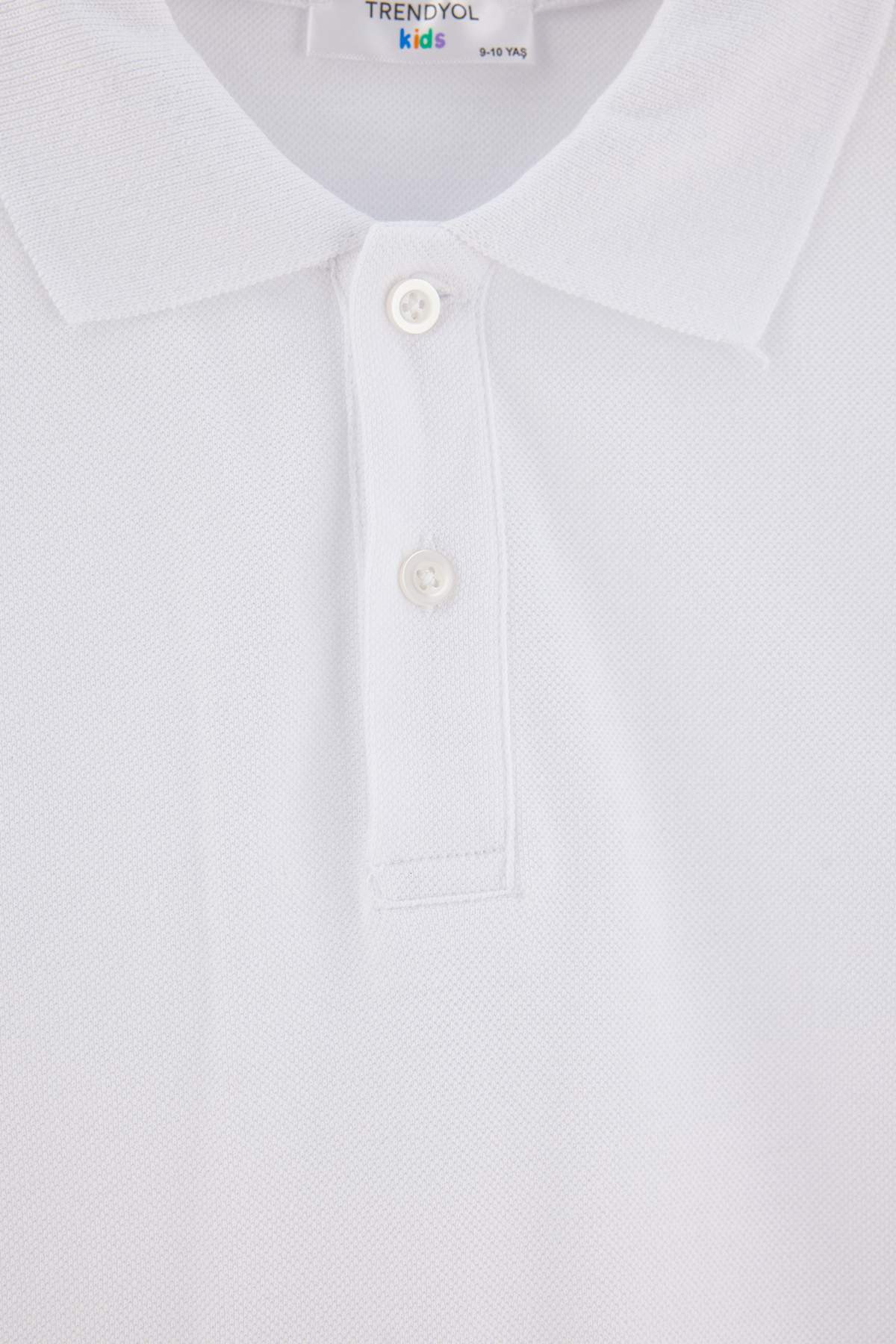 Kids' White Plain T-Shirt