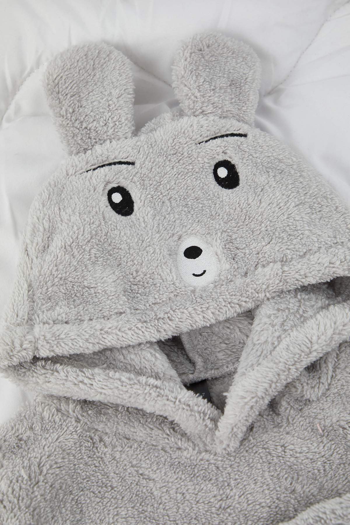Kids' Grey Mini Me Plush Pyjama Set