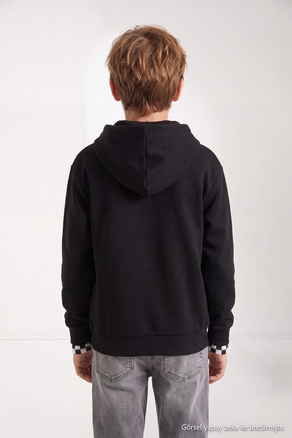 Boys' Hooded Zip-Up Sweatshirt