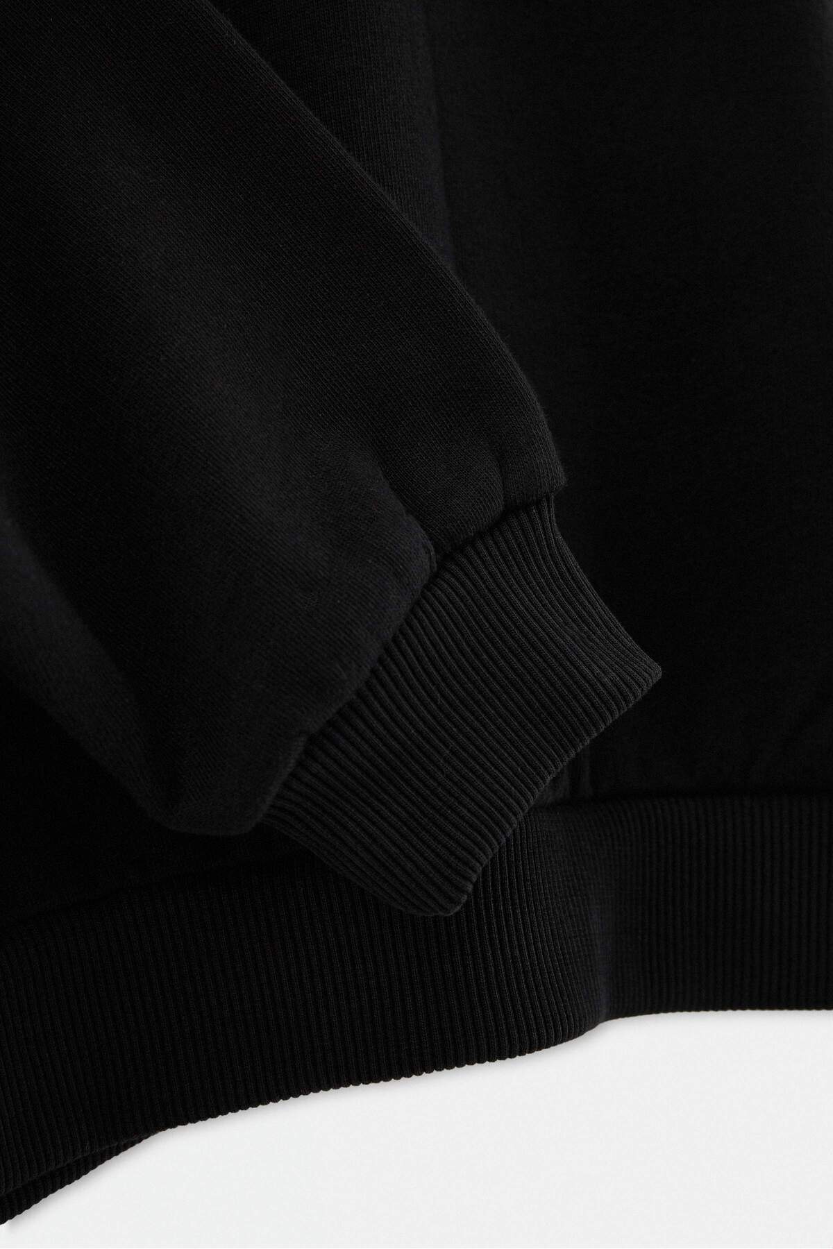 Kids' Basic Fleece-Lined Crew-Neck Sweatshirt