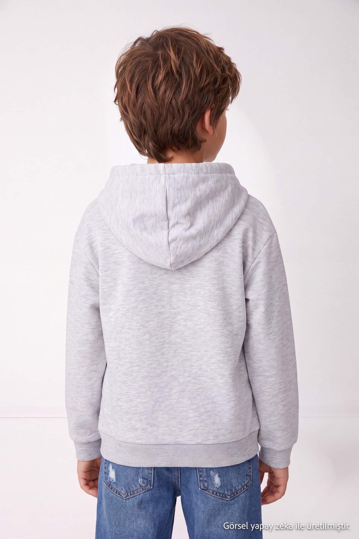 Boys' Hooded Zip-Up Sweatshirt