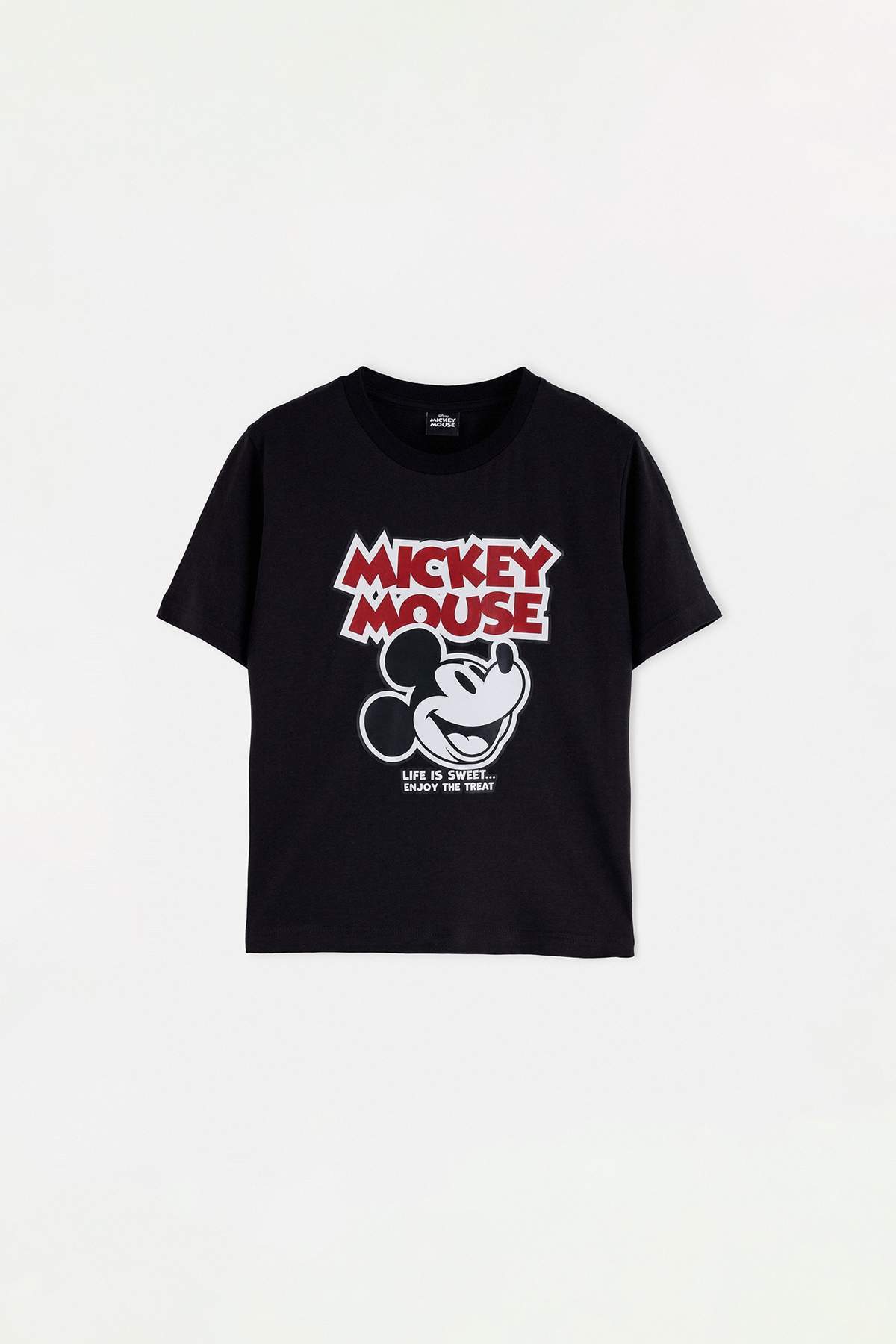 Boys' Black Mickey Mouse T-Shirt