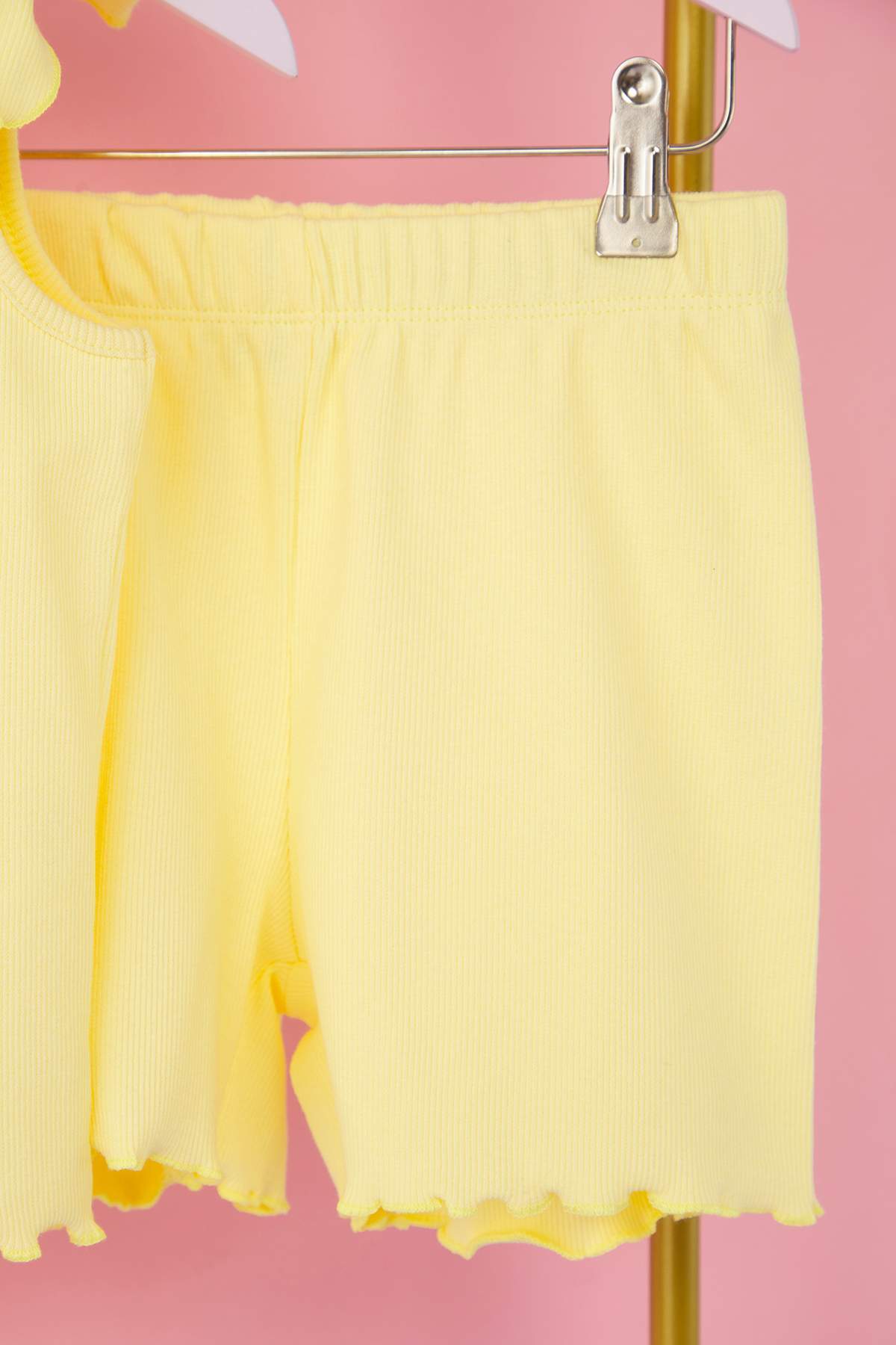 Girls' Tie-Strap Vest & Shorts Set