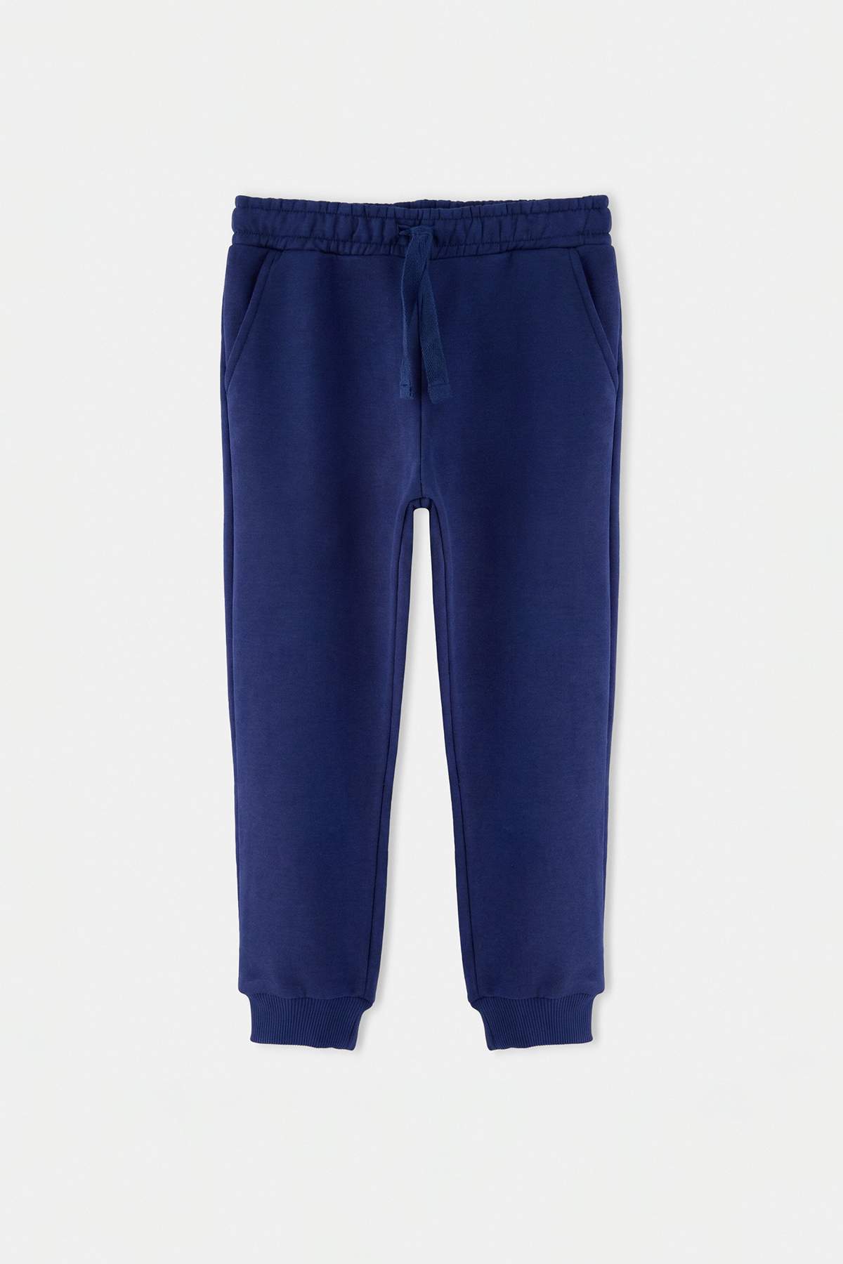 Girls' Navy Thick Jogger Pants