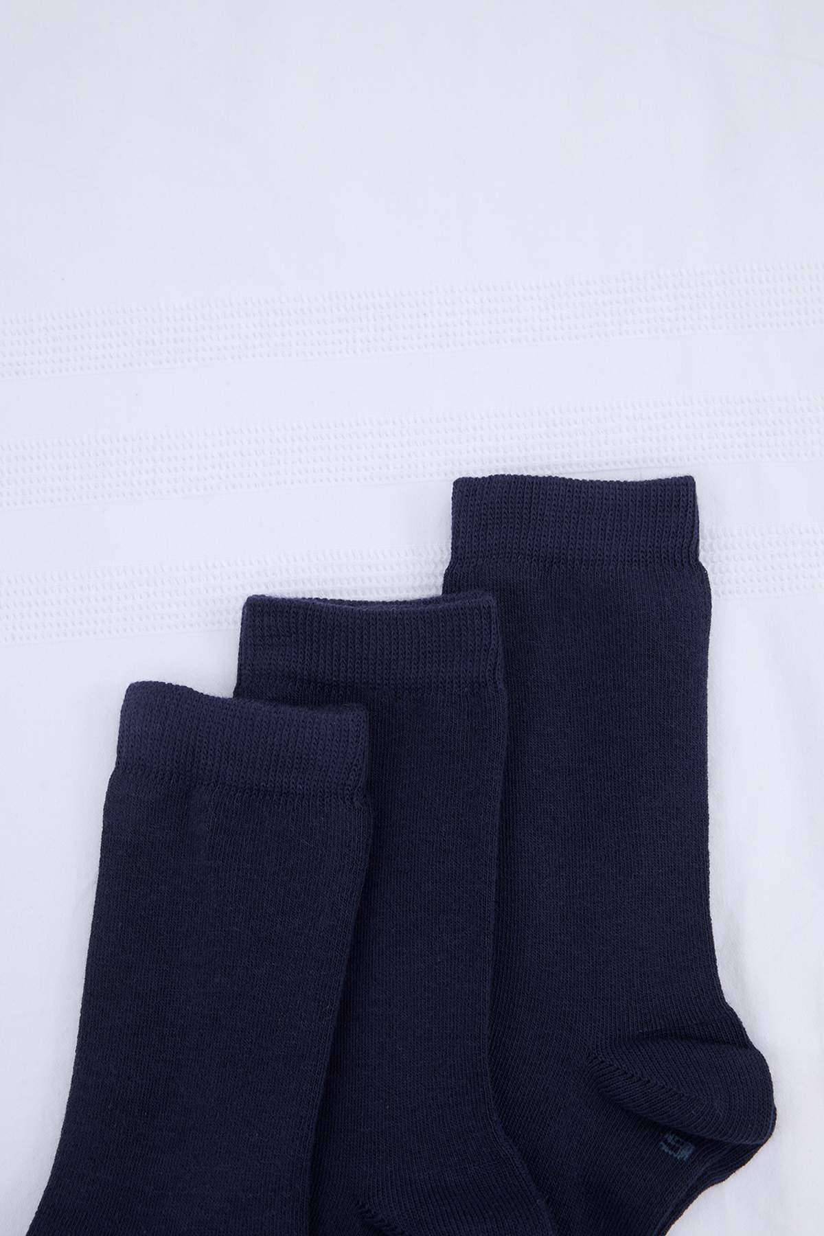 Boys' Plain School Socks 9-Pack