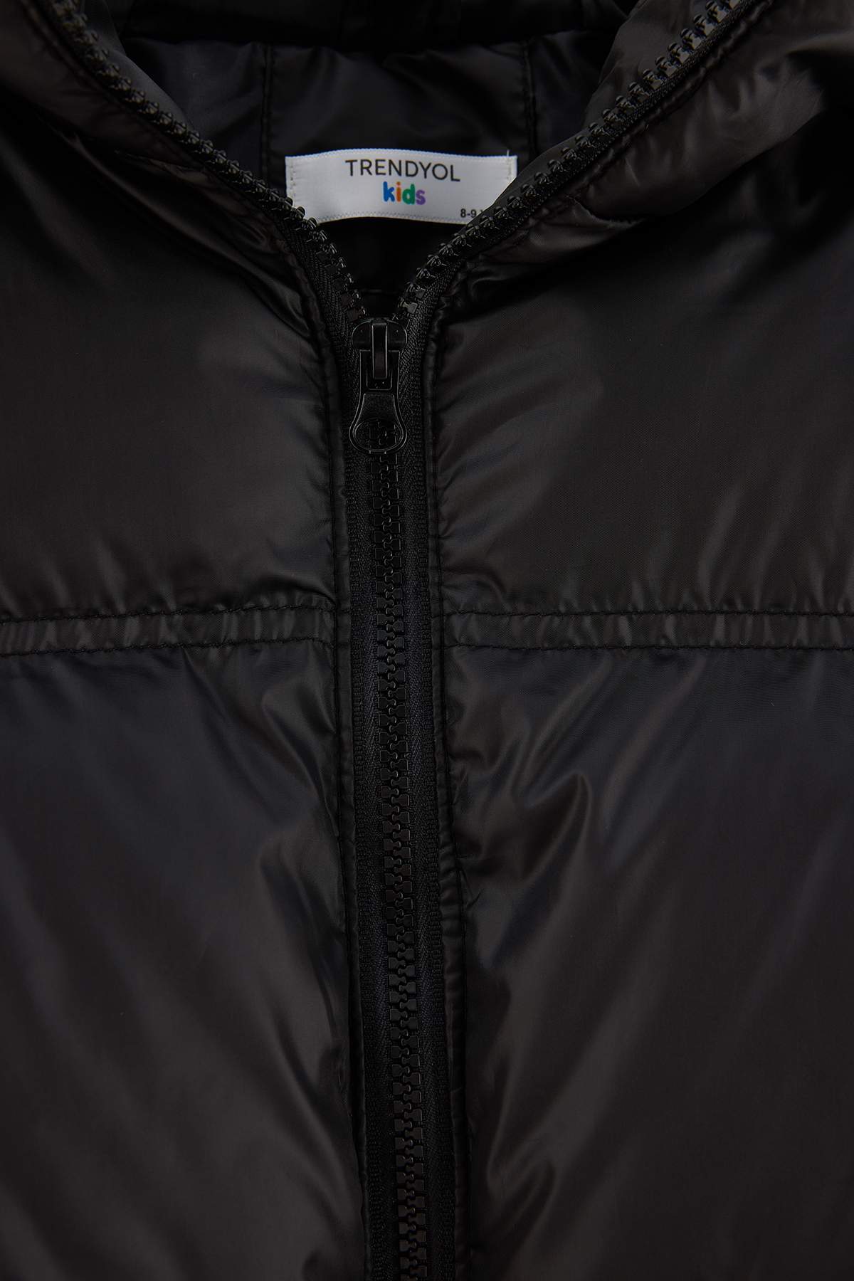 Girls' Basic Hooded Puffer Coat