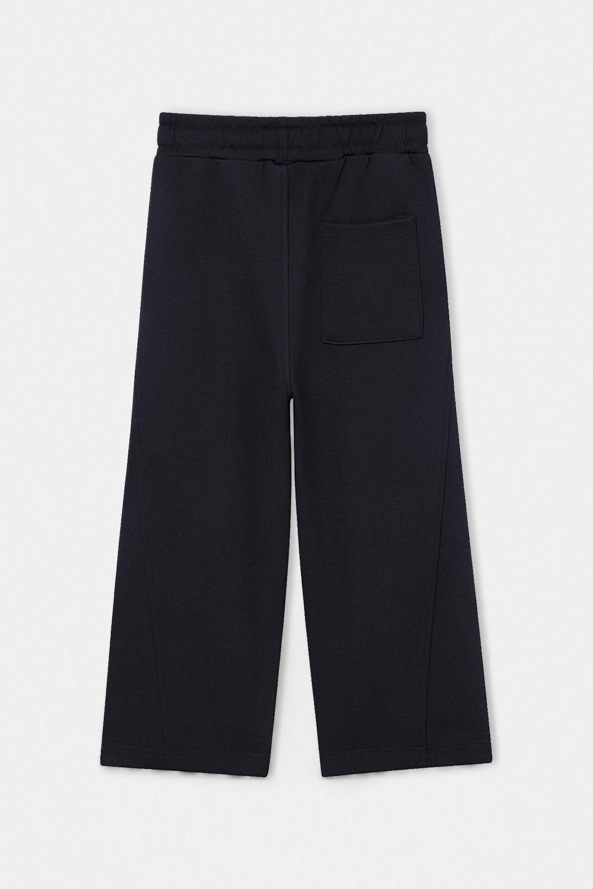 Boys' Black Wide-Leg Joggers