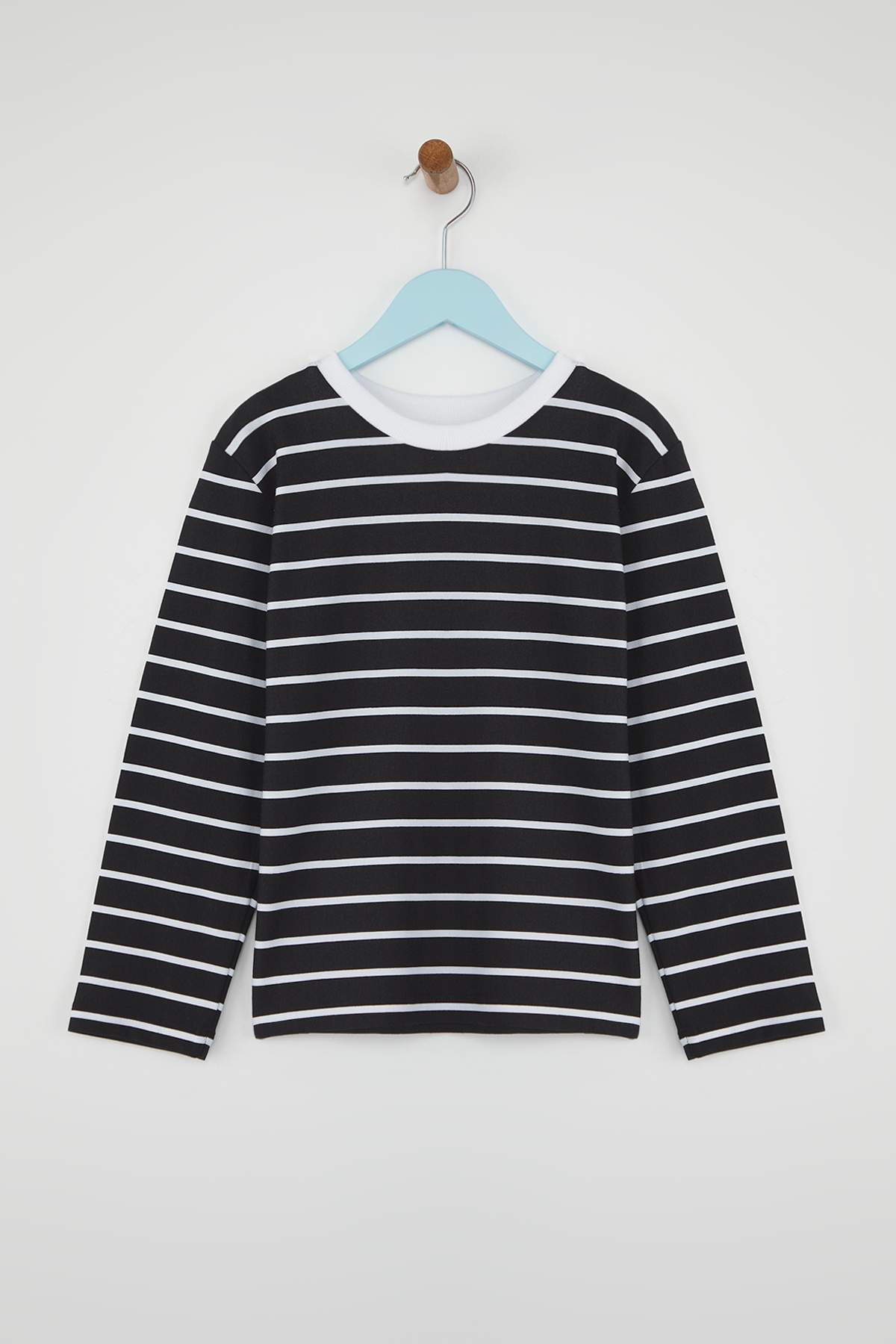 Boys' Navy, Green & Ecru 3-Pack Basic Cotton T-Shirts