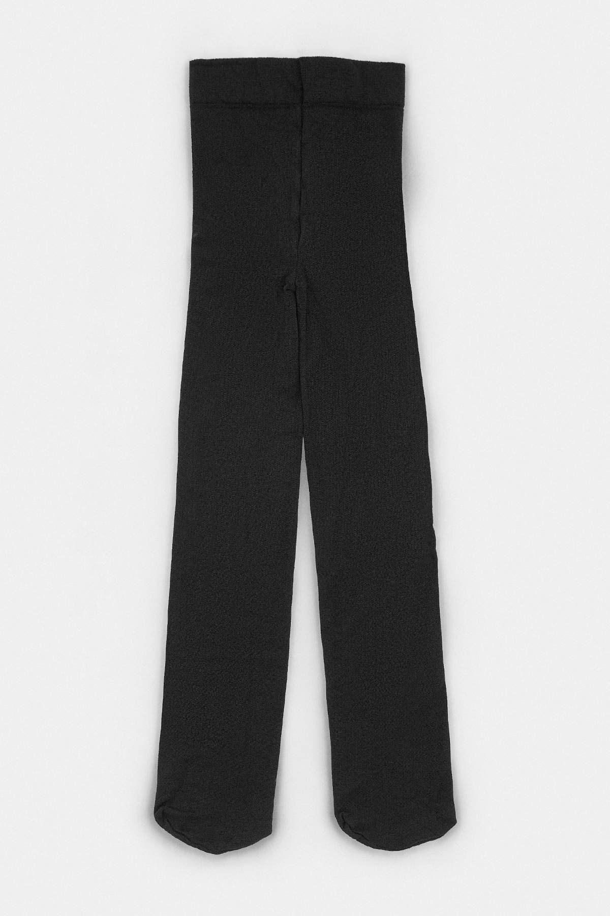 Girls' Black School Tights