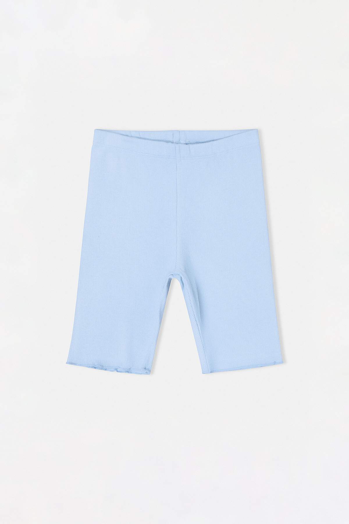 Girls' Pink Plain Leggings